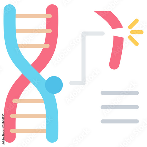 Mutation Flat Icon