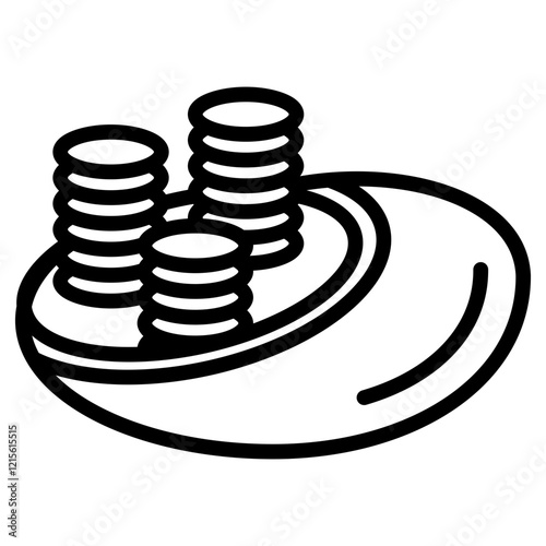 Chloroplast Outline Icon