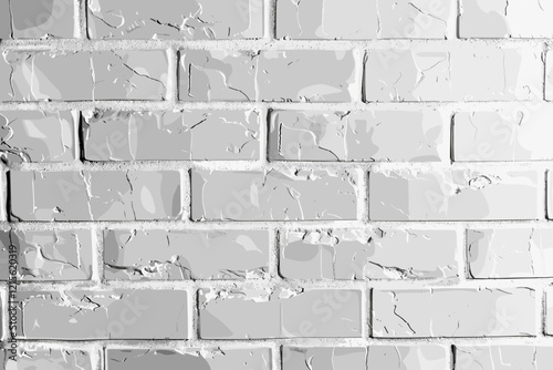 Sleek and Modern White Brick Wall Texture for Stunning Visual Backgrounds