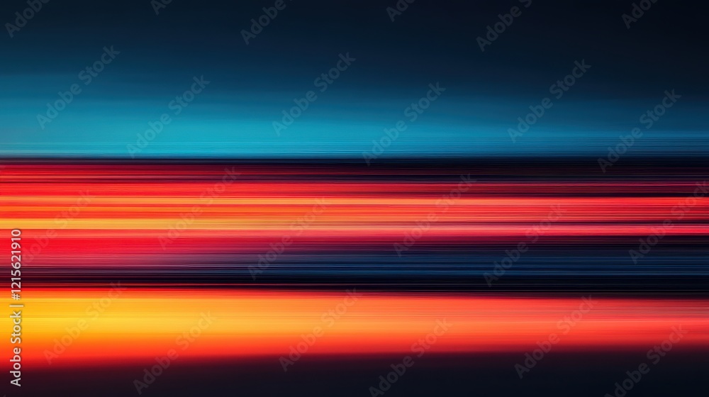 Blurred motion effect in red and black creating a dynamic and energetic abstract visual design