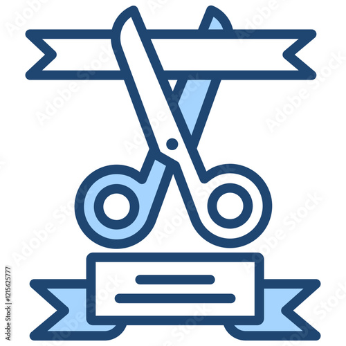 Opening Blue Icon