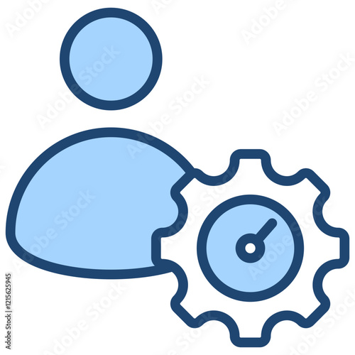 Performance Blue Icon