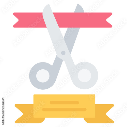 Opening Flat Icon