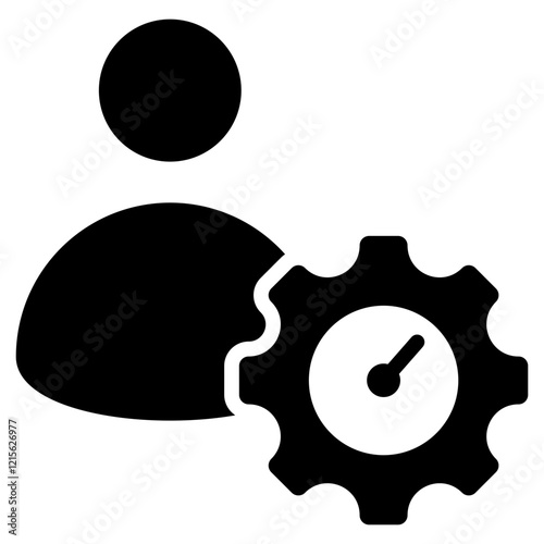 Performance Glyph Icon