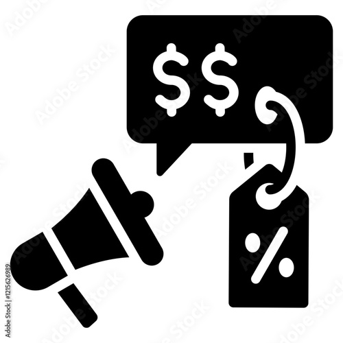 Promotion Glyph Icon