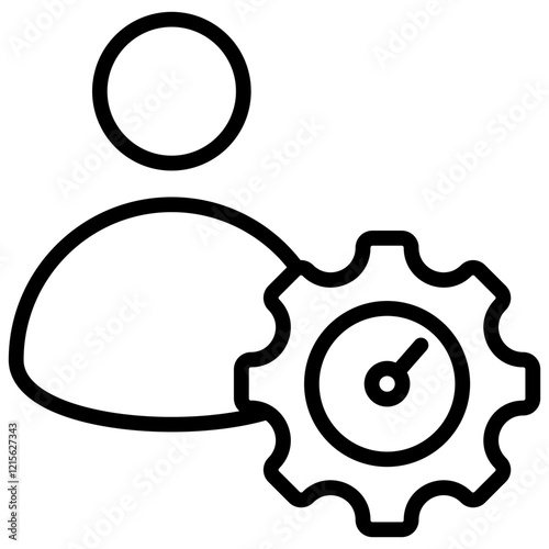 Performance Outline Icon