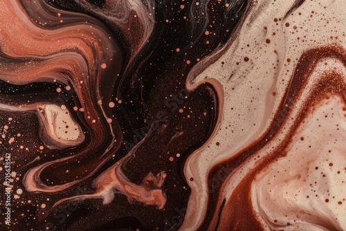 A captivating abstract image showcasing vibrant swirls of color on a dark background, creating an energetic and dynamic visual experience that evokes intrigue and fascination.