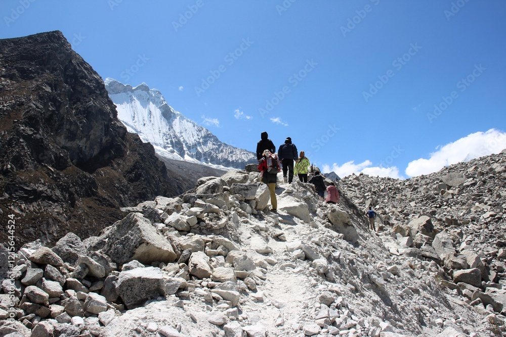 Image from the trekking experience to Paron Lake at Huascaran National Park, Cordillera Blanca Range in Ancash, Peru. Image from the trekking experience to Paron Lake at Huascaran National Park, Cordillera Blanca Range in Ancash, Peru.
