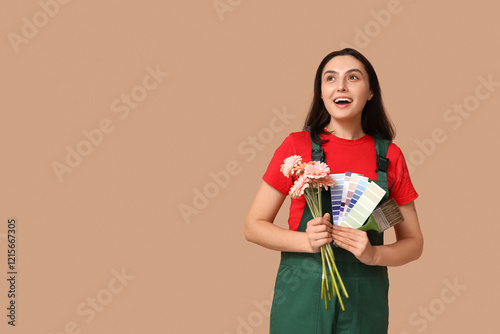Portrait of young female pa...