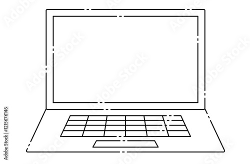 ノートパソコンのアイコン
