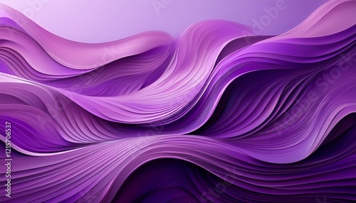 Wallpaper Mural purple waves abstract background Torontodigital.ca