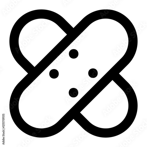 bandage icon for illustration