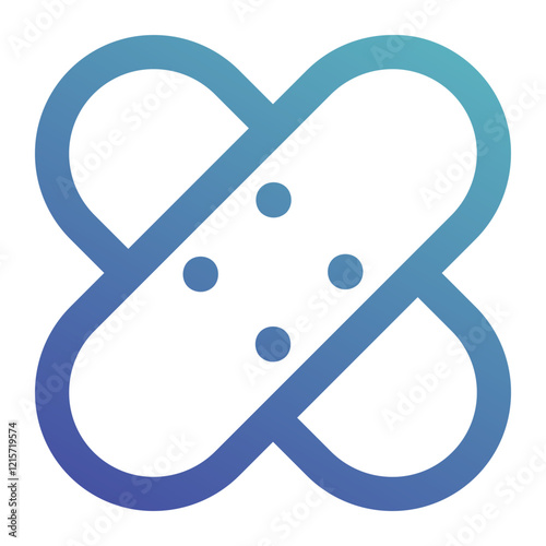 bandage icon for illustration
