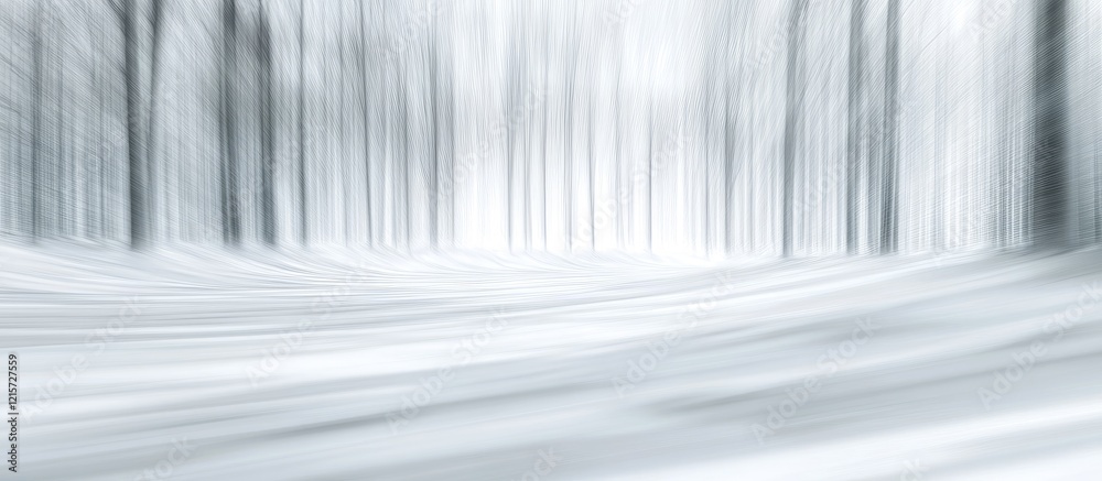 Serene Winter Wonderland with Motion Blur of Snowy Trees and Soft Focus Ideal for Text Overlay or Seasonal Promotions Serene Winter Wonderland with Motion Blur of Snowy Trees and Soft Focus Ideal for Text Overlay or Seasonal Promotions