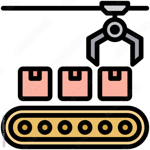 Assembly Line Icon