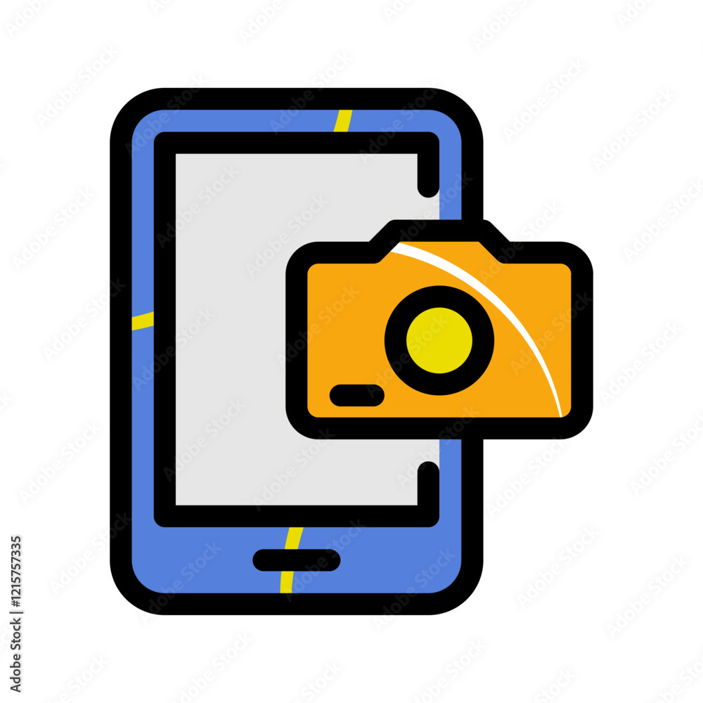 Mobile camera display with orange camera icon, ideal for technology blogs, mobile app promotions, photography websites, and social media posts.
Mobile camera display with orange camera icon, ideal for technology blogs, mobile app promotions, photography websites, and social media posts.