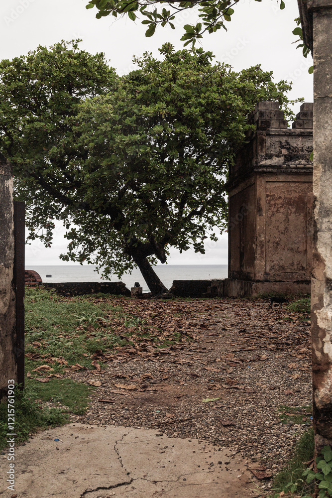 Ancient Columbian San Felipe Fort Bastion Ancient Columbian San Felipe Fort Bastion