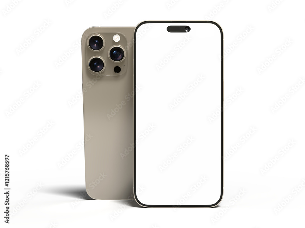 Smartphone closeup with blank screens display isolated on background. Mobile phone digital mockups template for presentation branding, ads, banner, UI, UX interface, website, gadget presenting Smartphone closeup with blank screens display isolated on background. Mobile phone digital mockups template for presentation branding, ads, banner, UI, UX interface, website, gadget presenting