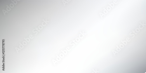 Vector aluminum grey sheet with reflection. Platinum and titanium abstract simple modern