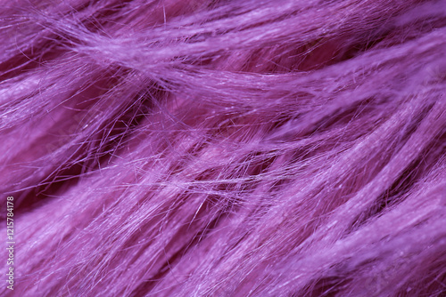 Texture of violet hair as b...