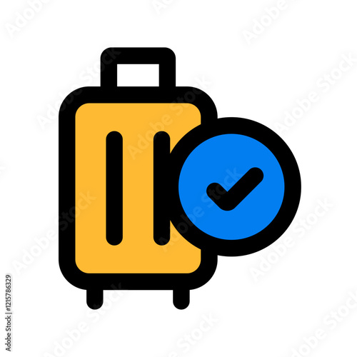 luggage passed fill color