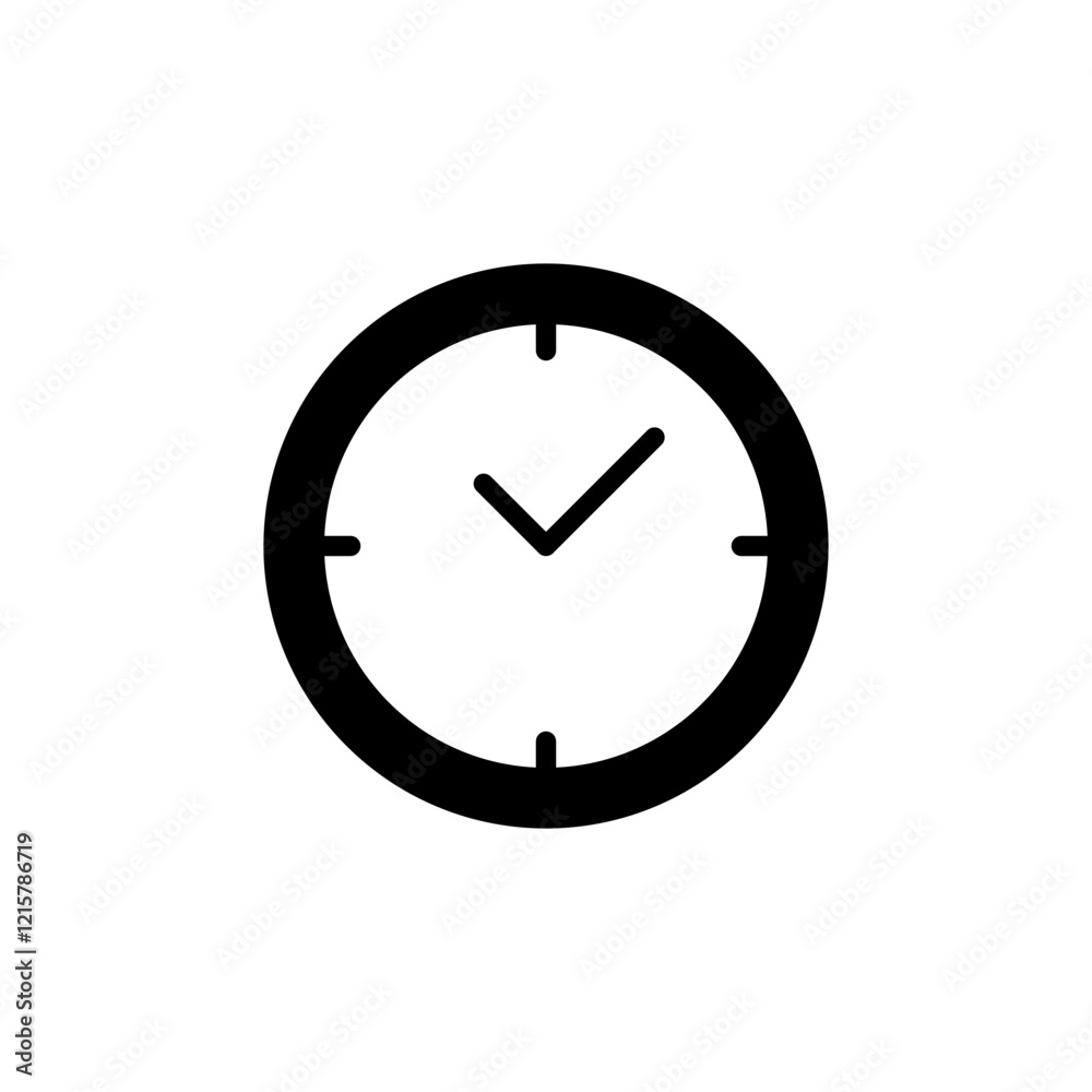 Clock icon logo design. Time sign and symbol. watch icon Clock icon logo design. Time sign and symbol. watch icon
