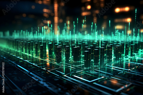 Digital Cityscape Data Visu...
