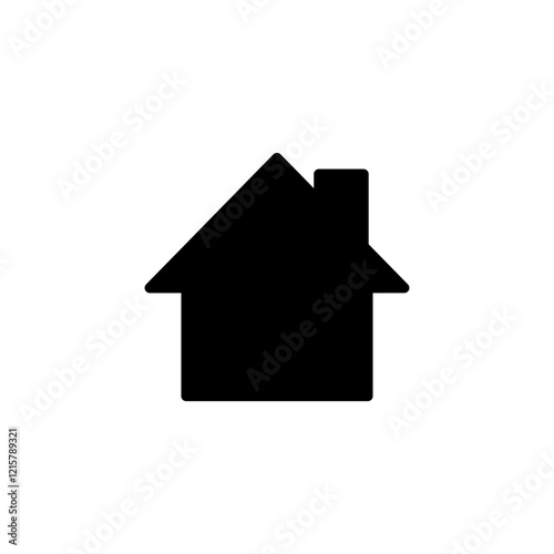 House icon logo design. Home sign and symbol