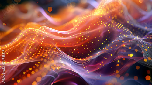 Ethereal Flowing Energy Par...