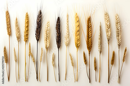 Variety of Wheat Stalks on ...