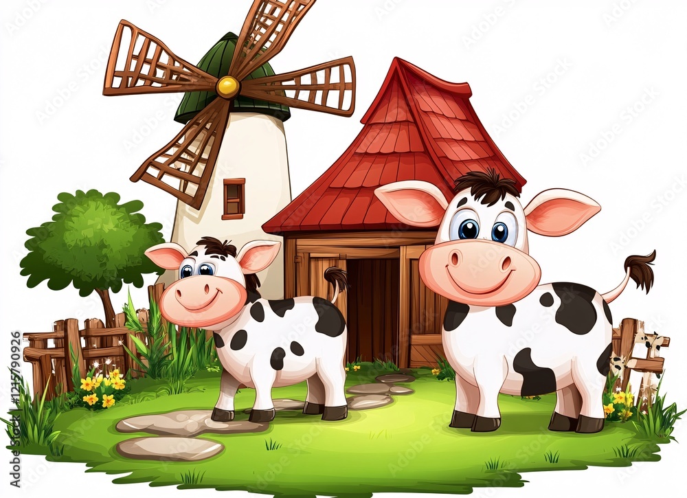 farm animals vector illustration farm animals vector illustration