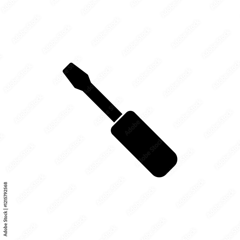 Screwdriver icon logo design. tools sign and symbol Screwdriver icon logo design. tools sign and symbol