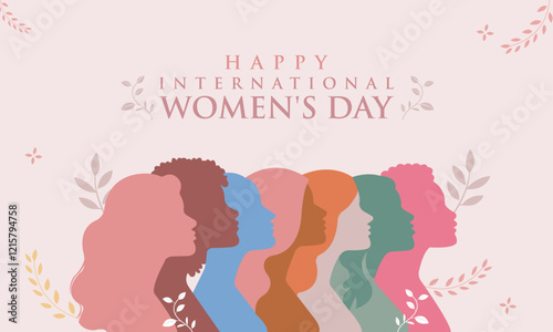 International Women's Day Vector Design, women's day 08 march, Happy Women's Day Vector Illustration, 8th March Women's Day Background 









 photo