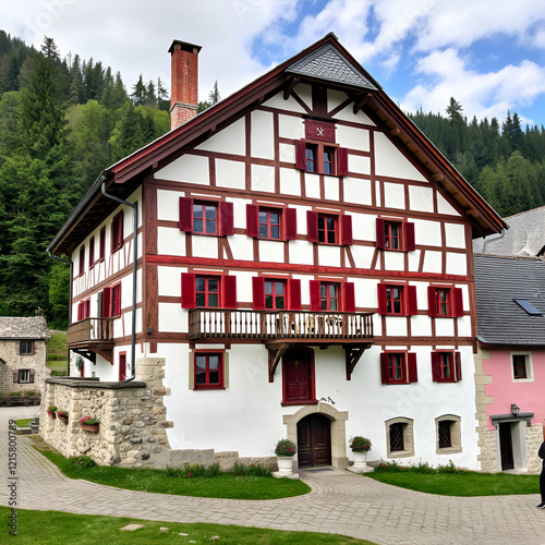 Pfortenbau des Klosters Arnsburg photo