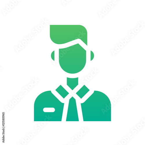 man air hostess gradient