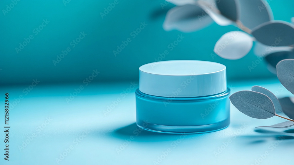 Smooth lotion texture in a minimalistic bright-toned background with blurred space highlighting the beauty of skincare and cosmetic products perfect for a clean modern aesthetic

