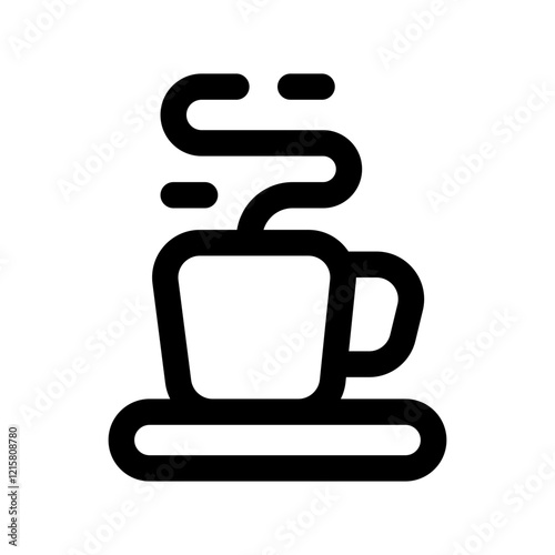 cafe outlined