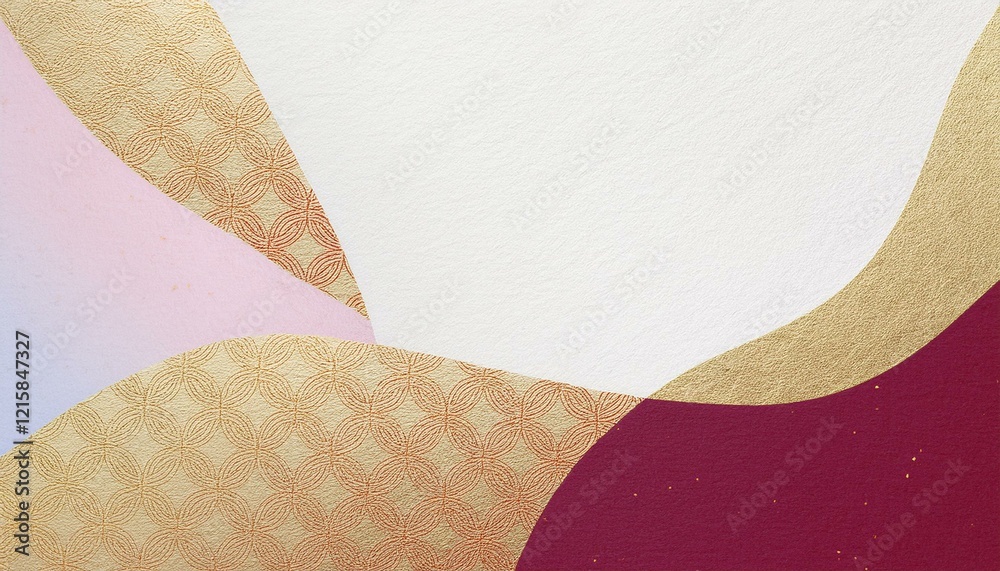 優雅な和風イメージの背景素材