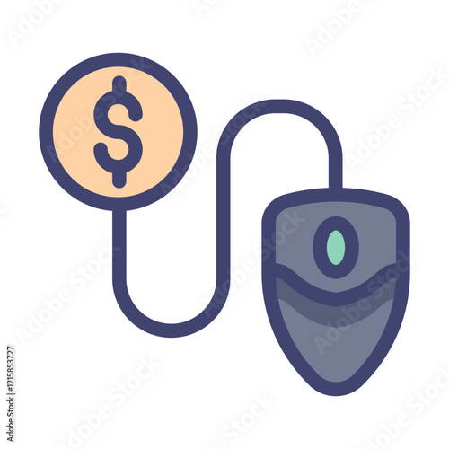 pay per click filled style
