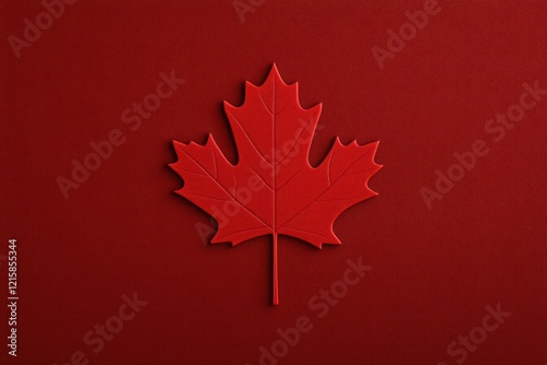 Maple Leaf Celebration: Happy Canada Day Background photo