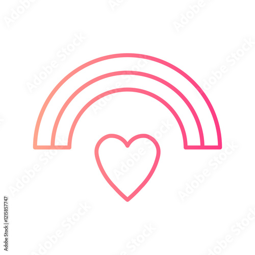 rainbow gradient icon