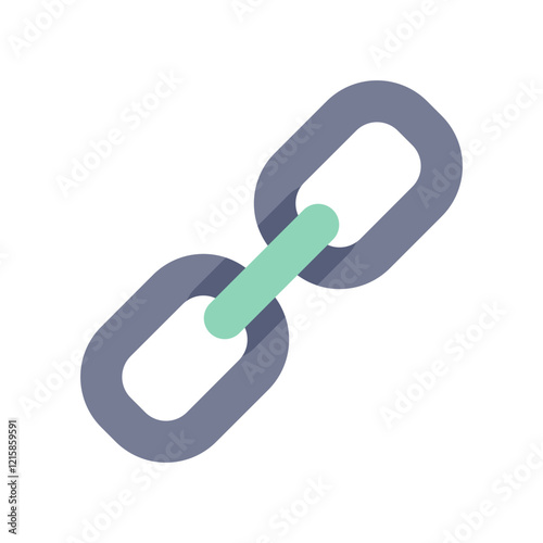 link url flat style