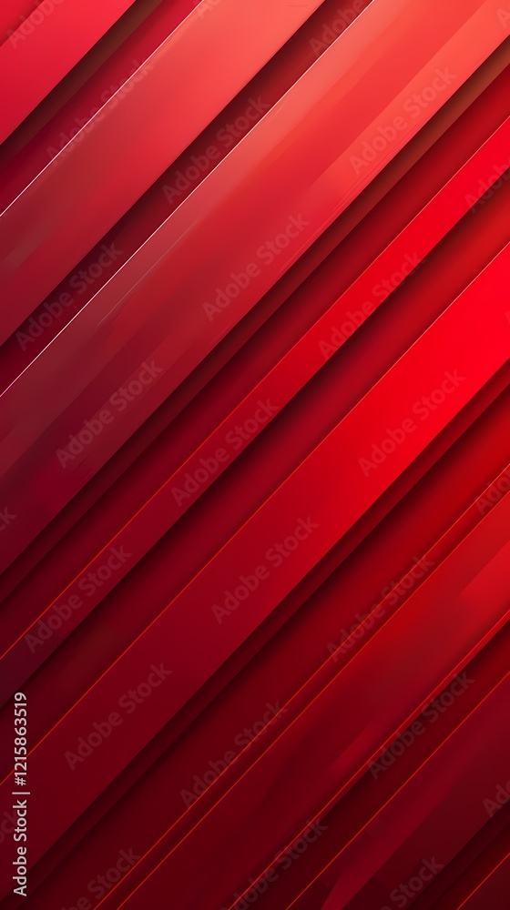 Obraz premium Digital technology red abstract lines light and shadow poster background