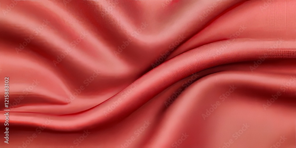 Silk Cloth Background, red satin with natural folds and luminous reflections, background for Lunar New year,banner, celebration Silk Cloth Background, red satin with natural folds and luminous reflections, background for Lunar New year,banner, celebration