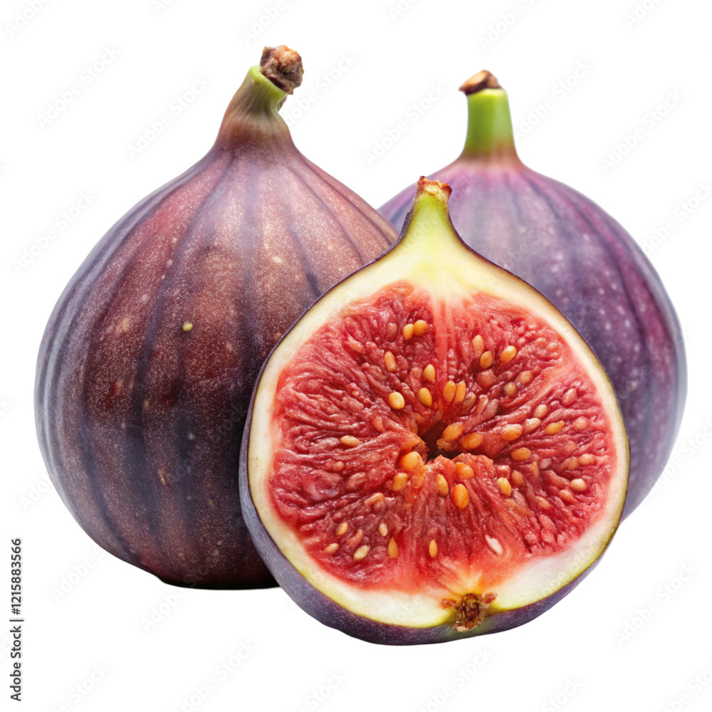 figs isolated on white background figs isolated on white background