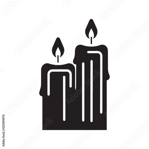  Best Celebration Candles vector, silhouette, illustration photo