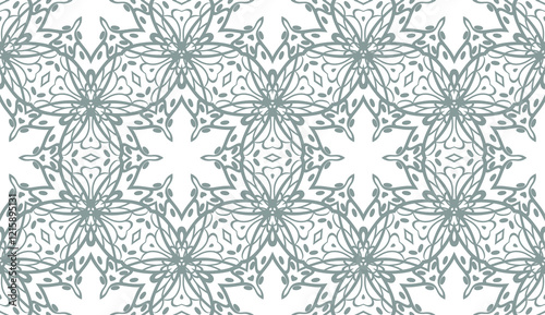 Creative Geometric Ornament. Seamless Vector Illustration. Design for Fashion, Interior, Textile