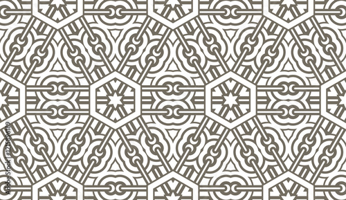 Vector fashion seamless pattern, geometric background