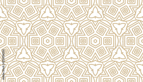 Vector fashion seamless pattern, geometric background