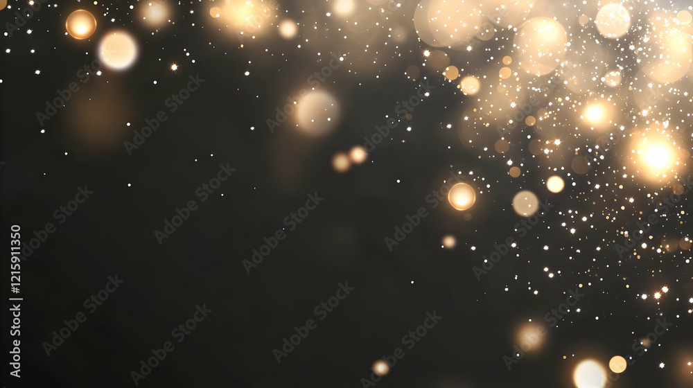 Golden Lights Abstract Background Golden Lights Abstract Background
